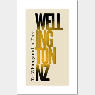 Te Whanganui-a-Tara Wellington Aotearoa New Zealand Posters and Art